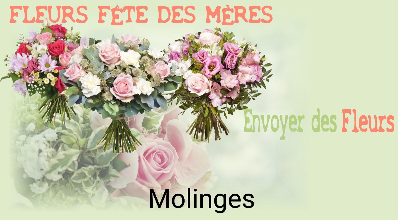 Bouquet de Fête des Mères livré à Molinges